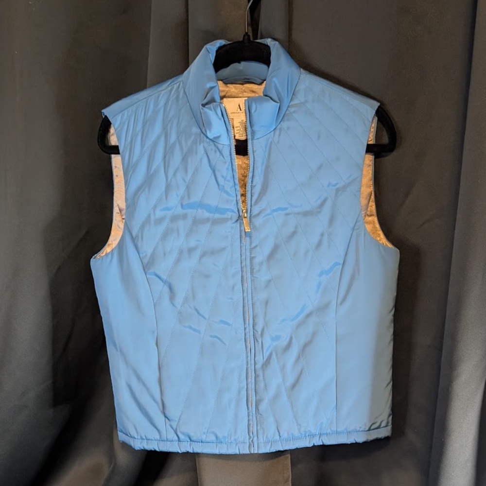 Women's Armani Quilted Vest - Size Medium
